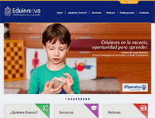 Tablet Screenshot of eduinnova.com